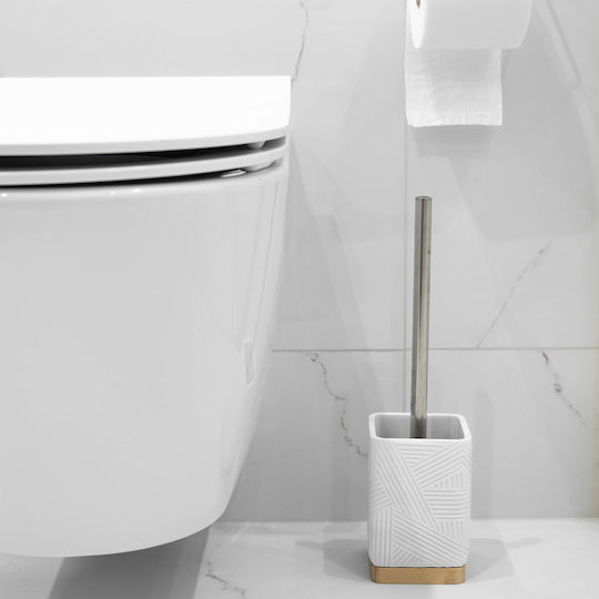 Kadax Keramik Badezimmer Toilettenbürste Weiß