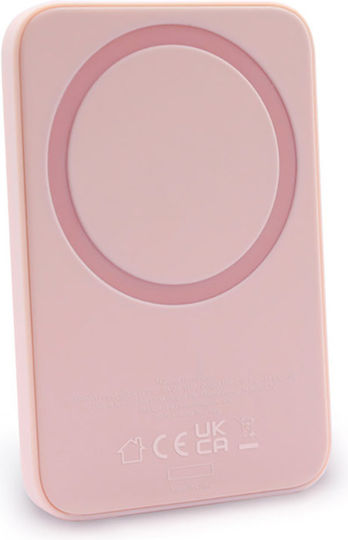 Puro Slim Powermag MagSafe 4000mAh Dusty Pink