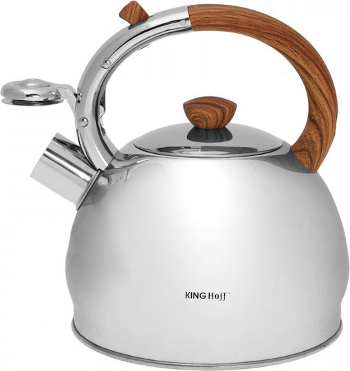 KING Hoff Fierbător Inoxidabil Argintiu 2000ml
