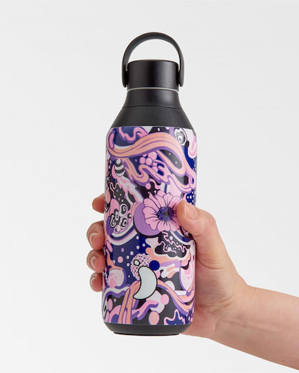 Chilly's Series 2 Urban Murals Μπουκάλι Θερμός Ανοξείδωτο BPA Free 500ml Πολύχρωμο