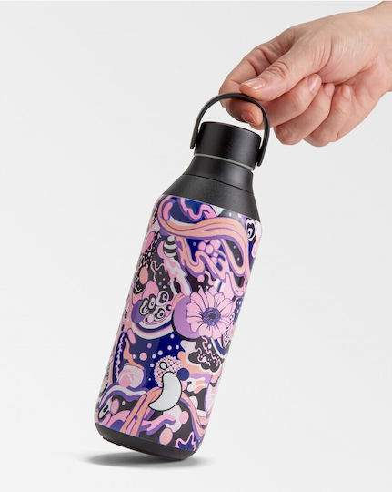 Chilly's Series 2 Urban Murals Μπουκάλι Θερμός Ανοξείδωτο BPA Free 500ml Πολύχρωμο