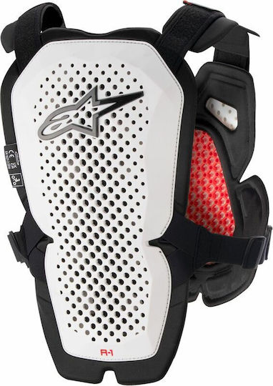 Alpinestars Протекторен Протектор За Мотокрос Бял Цвят