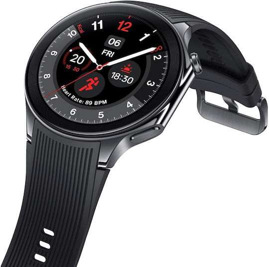 OnePlus Watch 2 Oțel inoxidabil 47mm Rezistent la apă (Black Steel)