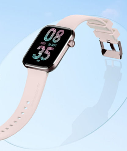 Riversong Motive 5 Pro Smartwatch με Παλμογράφο (Ροζ Χρυσό)