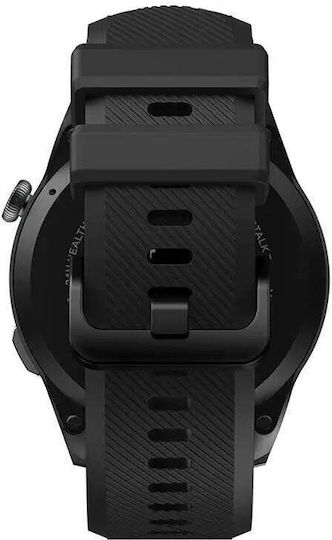 Zeblaze Btalk 3 44mm Smartwatch mit Pulsmesser (Schwarz)
