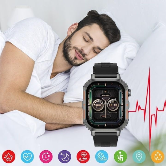 Riversong Motive 8S Смартчасовник с Пулсомер (Space Gray)
