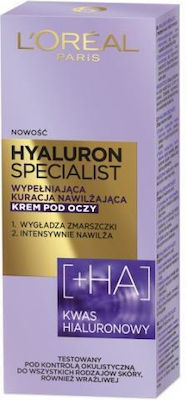 L'Oreal Paris Hyaluron Specialist Regenerating & Eye Cream with Hyaluronic Acid & 15ml