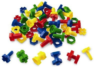 Miniland Formensortierspiel Screws and Nuts