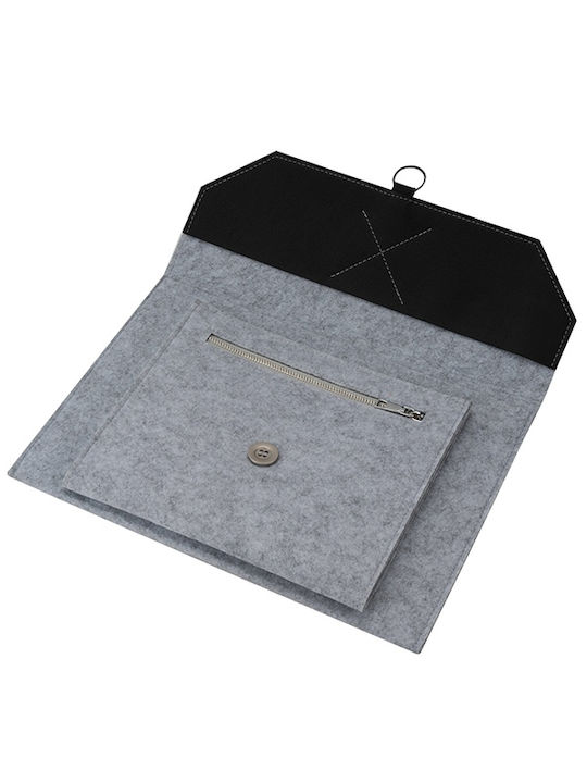 4Smarts Τσάντα για Laptop 13" σε Γκρι χρώμα 456583