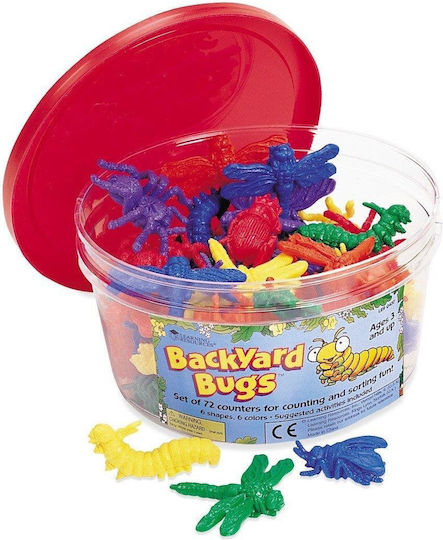 Learning Resources Garden Insect Counting Kit - 72 pieces