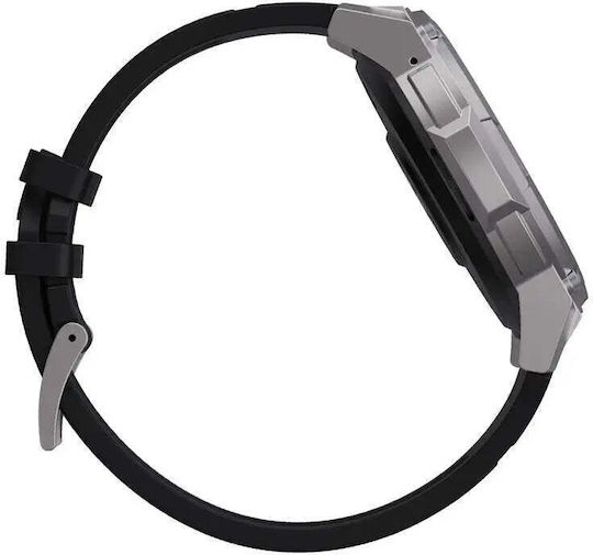Zeblaze Vibe 7 Pro Aluminium 49mm Smartwatch mit Pulsmesser (Silber)