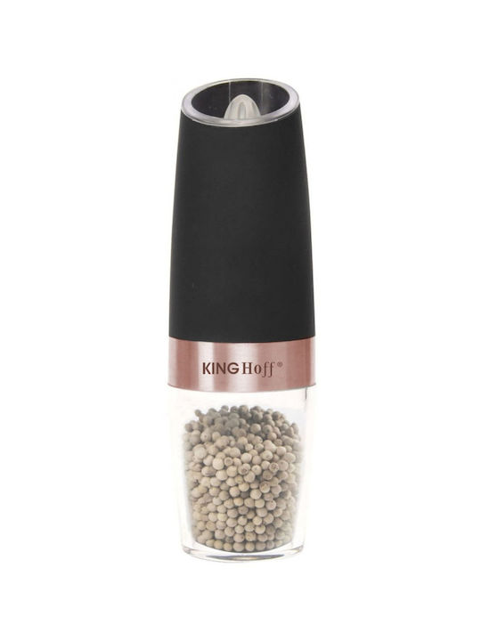 KING Hoff Electric Set Spice Mills made of Plastic in Black Color 2pcs