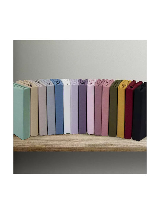 Lino Home Claro Pillowcase Set with Envelope Cover Yellow 50x70cm.
