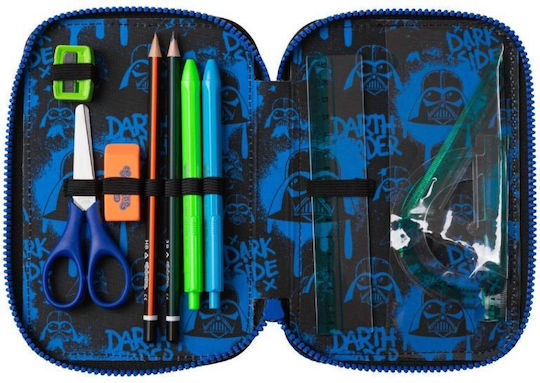 Coolpack Federmäppchen Gefüllt mit 3 Fächern Mehrfarbig