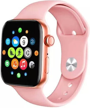 T500 Plus Smartwatch with Heart Rate Monitor (Pink)