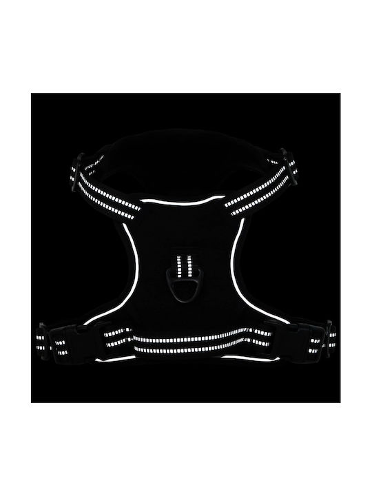 vidaXL Hundegeschirr Schwarz Mittel 4013385