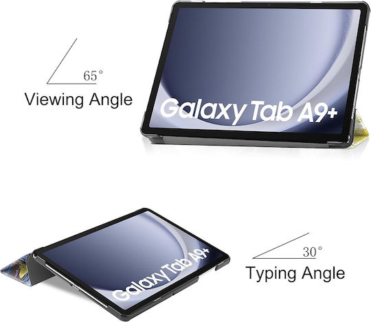 Techsuit Foldpro Klappdeckel Blau (Galaxy Tab A9+ / Galaxy Tab A11+) KF2317224