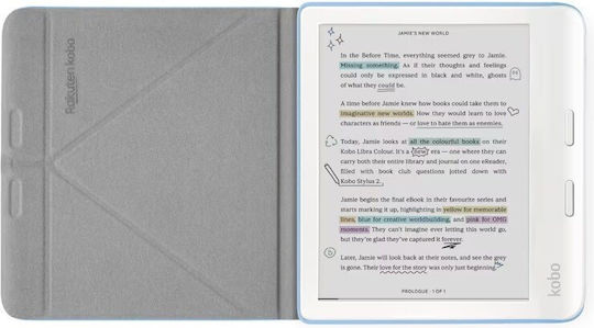 Kobo Sleepcover Libra Dusk Blue N428-ac-bl-e-pu N428acblepu