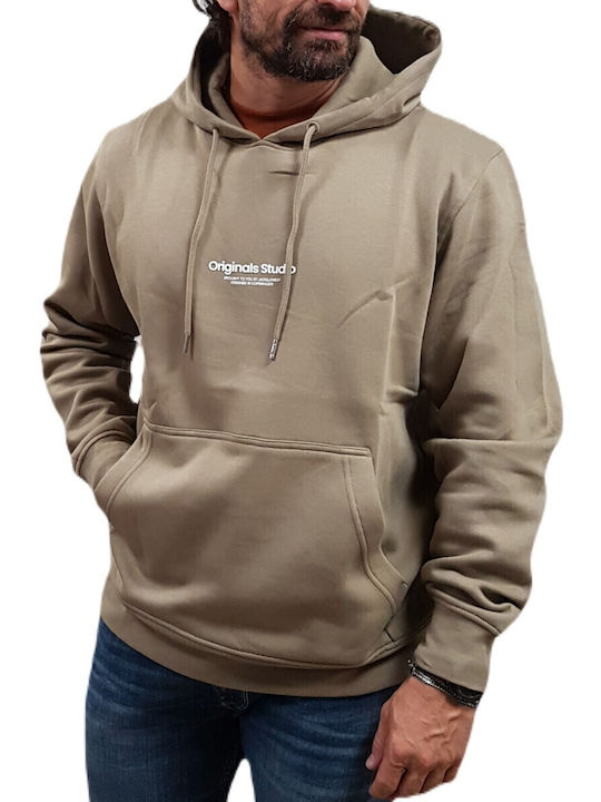 Jack & Jones Silver Sage, Beige с Качулка