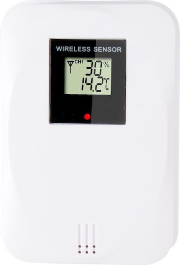 Stație meteo Alecto Ws-1700 cu senzor wireless argintiu