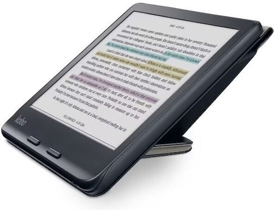 Kobo Sleepcover Libra Black Schwarz N428-ac-bk-e-pu N428acbkepu