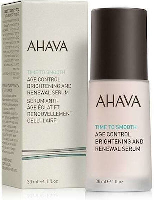 Ahava Time To Smooth Age Control Brightening & Renewal S Αντιγηραντικό Serum Προσώπου για Πανάδες 30ml