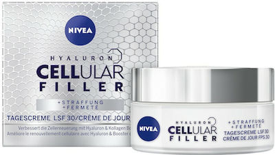 Nivea Hyaluron Cellular Filler fără culoare Hidratantă & Anti-îmbătrânire Cremă Pentru Față cu SPF15 cu Acid Hialuronic 50ml