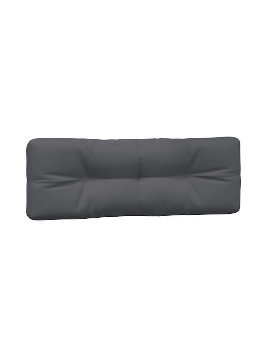 vidaXL Waterproof Sofa Cushion Palette with Backrest Anthracite 5 Pieces