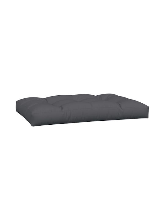 vidaXL Waterproof Sofa Cushion Palette with Backrest Anthracite 5 Pieces