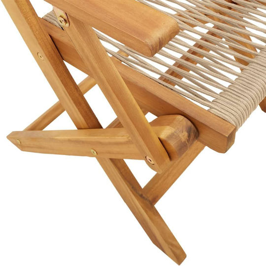 Garten- und Outdoor-Möbelsets Wohnzimmer Typsatz 3 Stück Beige
