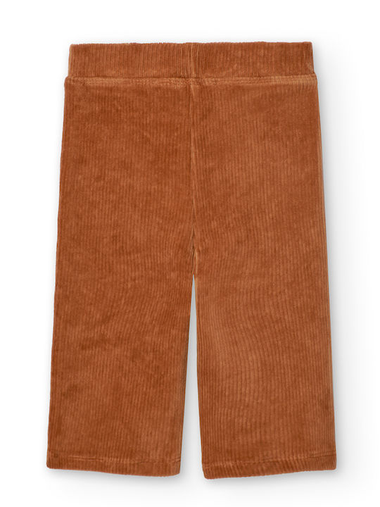 Boboli Kids Corduroy Trousers CAFE