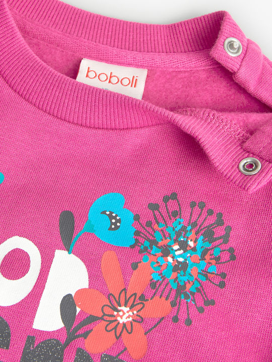 Kids' Set with Pants Winter 2pcs Fuchsia