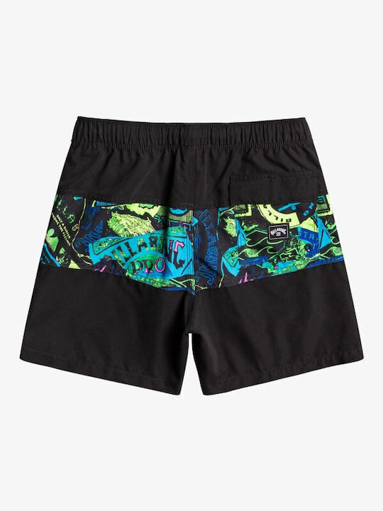 Billabong Costum de baie pentru copii Pantaloni scurți de înot BLACK