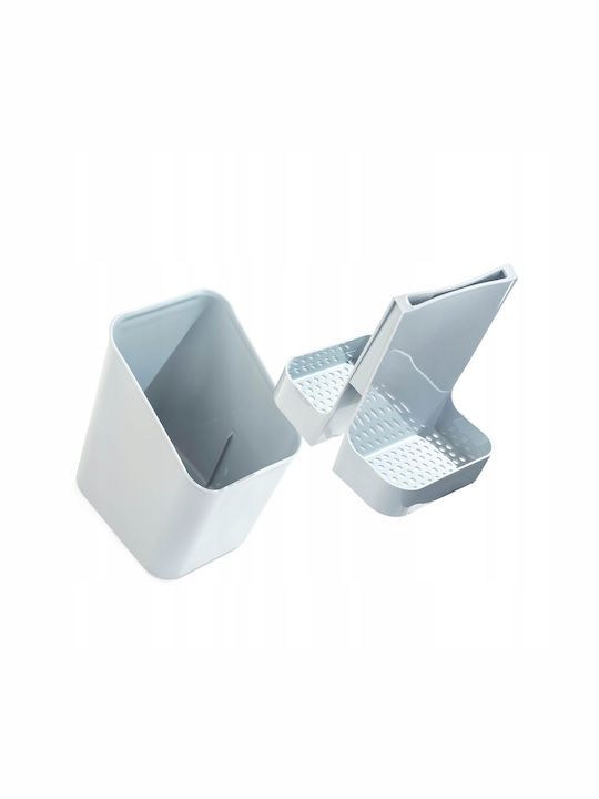 Kadax Vilde Geschirrabtropfer & Abtropfgitter Kunststoff Grau 14x11x16cm