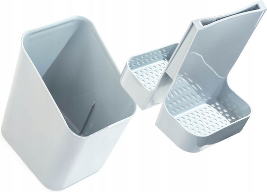 Kadax Plastic Gray Cutlery Drainer 14x11x16cm
