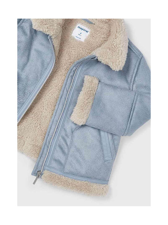 Mayoral Kids Casual Jacket Double Sided Blue