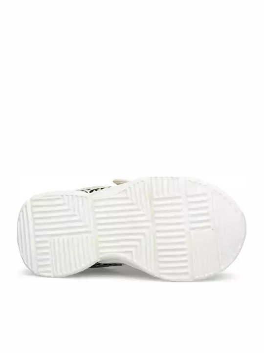 Kinder Sneakers mit Klettverschluss Beige