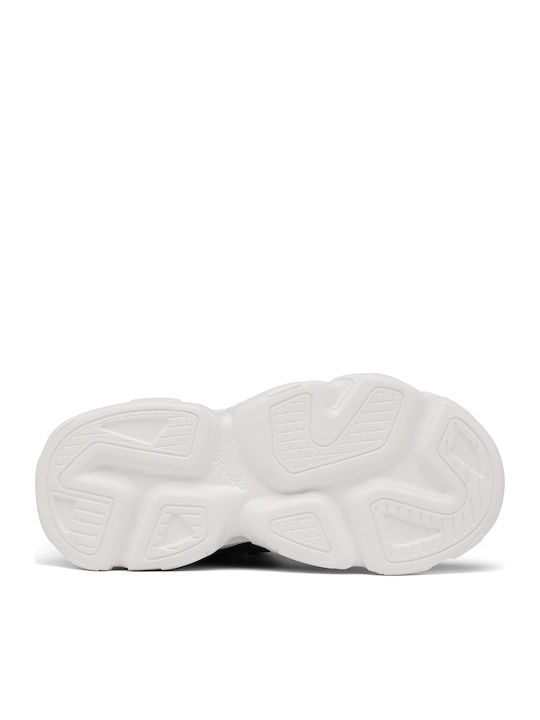 Memory Kids Sneakers High with Scratch Blue