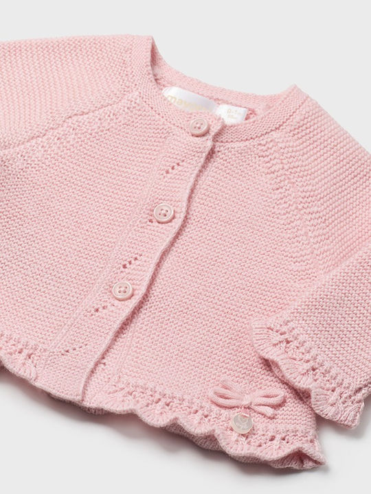 Mayoral Kinder-Strickjacke Babyrosa