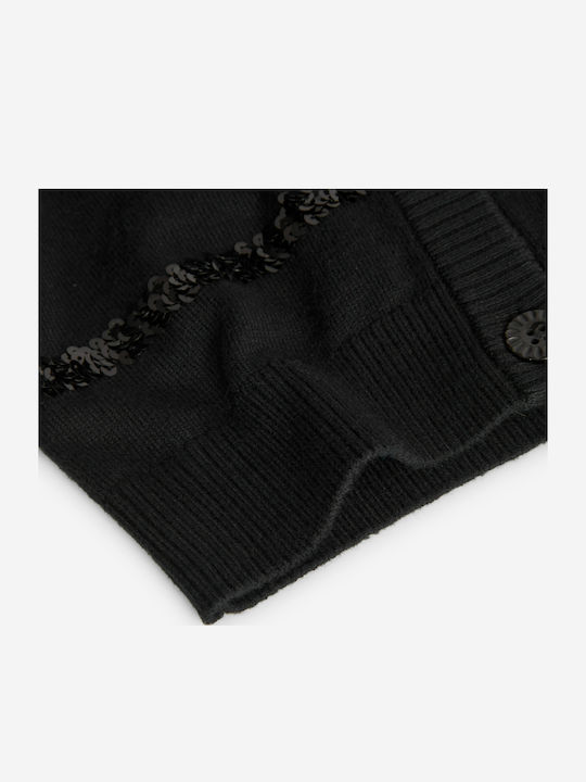 Cardigan pentru copii De bumbac negru