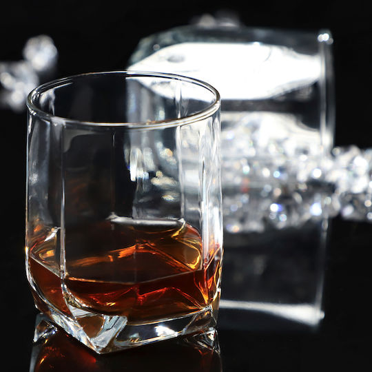 Kadax Σετ Ποτήρια Ουίσκι / Κονιάκ / Brandy Γυάλινα 320ml 6τμχ