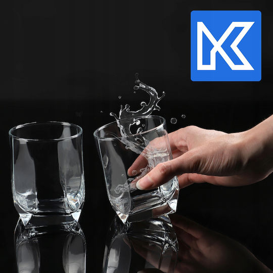Kadax Σετ Ποτήρια Ουίσκι / Κονιάκ / Brandy Γυάλινα 320ml 6τμχ