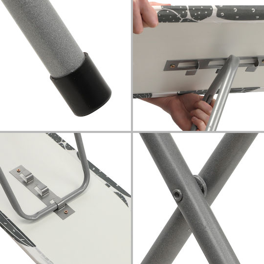 Kadax Σιδερόπανο Γκρι 100x30cm