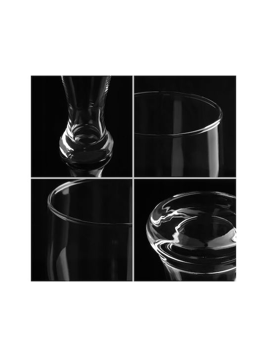 Kadax Set of Glasses Beer, μπίρας / Water made of Glass 665ml 4pcs
