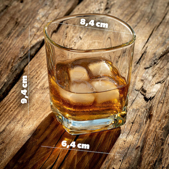 Kadax Set Brillen Wasser Martini Cocktail Glas 250ml 6 Stück