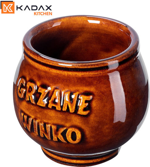 Kadax Heat Change Mug Ceramic Brown 300ml