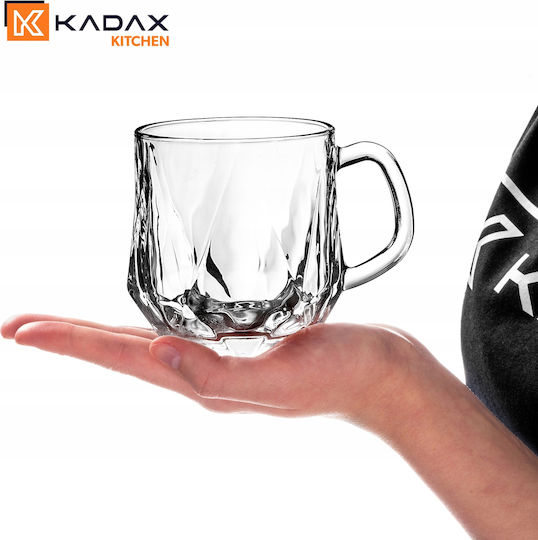 Kadax Becher Glas Transparent 300ml