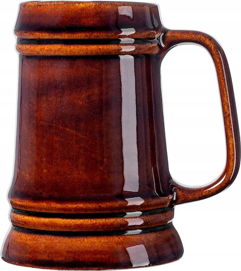 Kadax Κούπα Κεραμική Καφέ 500ml 5903699480649