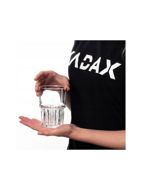 Kadax Set Gläser Wasser aus Glas 320ml 6Stück