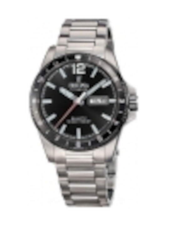 Festina Ρολόι Μπαταρίας με Μεταλλικό Μπρασελέ